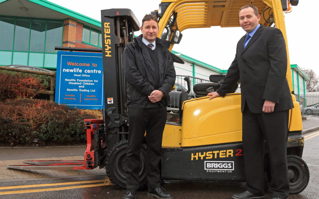 Forklifts from Briggs boost charity’s recycling initiative