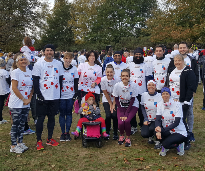 Team Briggs’ Poppy Run raises over £1,800