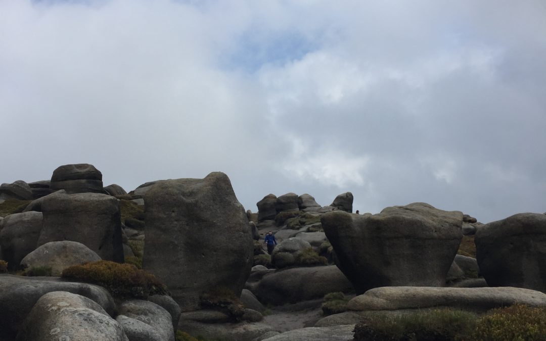 Darren Dunne climbs Kinder Scout to raise £800 for Brain Research UK