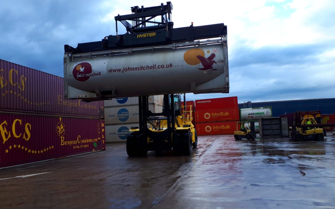 Briggs and Hyster deliver at John Mitchell Grangemouth Ltd